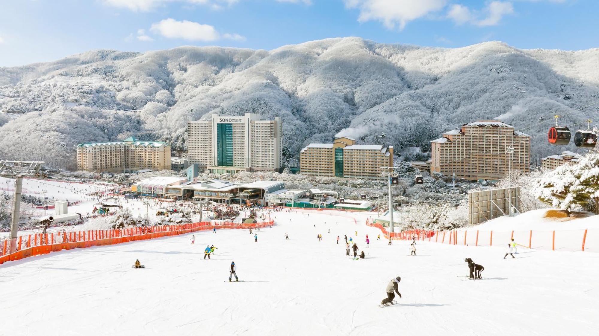 Sono Calm Vivaldipark Hotel Hongcheon Buitenkant foto